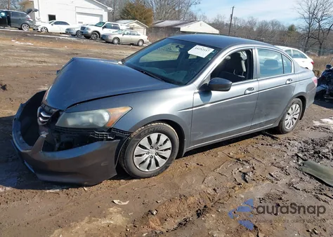 2012 Honda Accord 2.4 Lx из США, поврежденный, VIN 1HGCP2F36CA146358